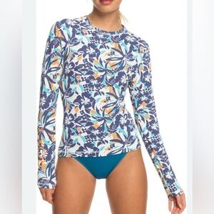 Roxy Women’s (NWT) Adjustable Long Sleeve Rashguard Top Size:L